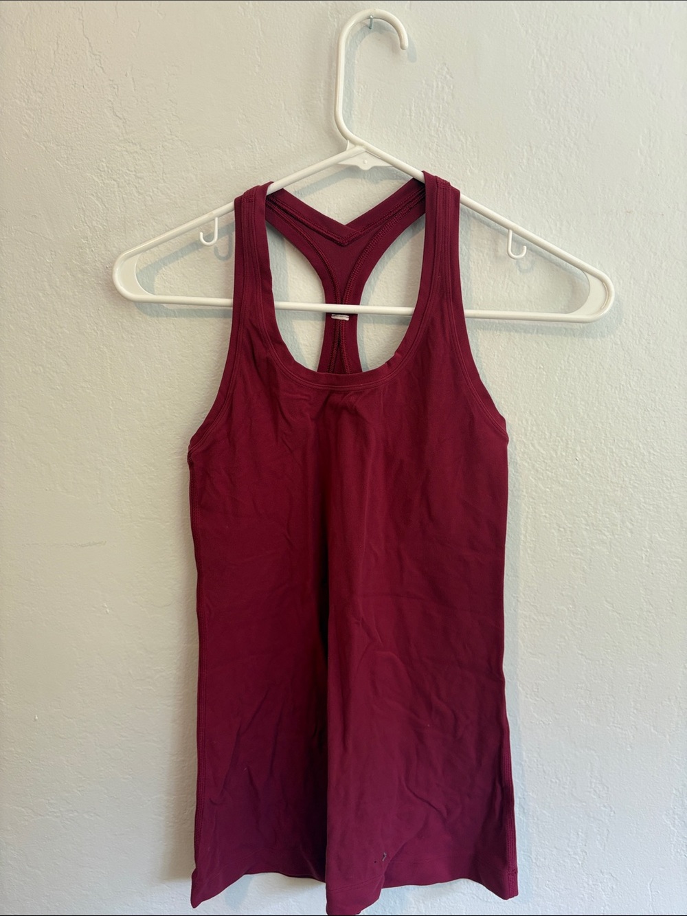 lululemon athletica Women's Racerback Tank - Wine